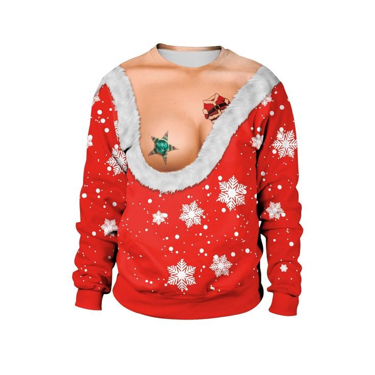 Funny Christmas Body Custom Sweashirt