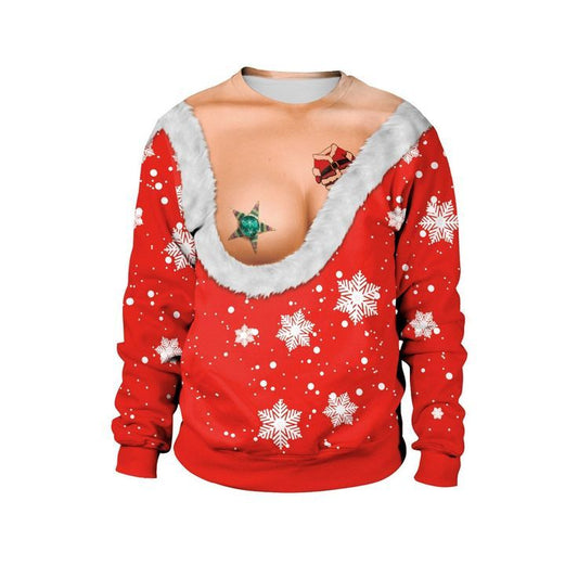 Funny Christmas Body Custom Sweashirt