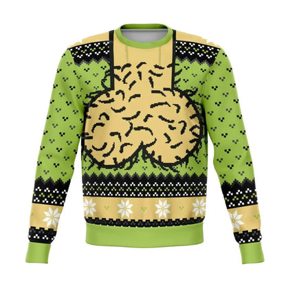 Funny Hairy Chest Christmas Ugly Sweater