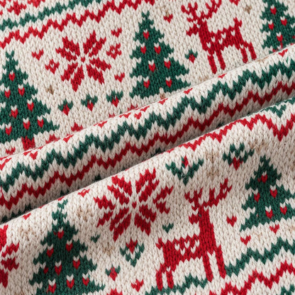 Funny Matching Chest Couple Ugly Christmas Sweater