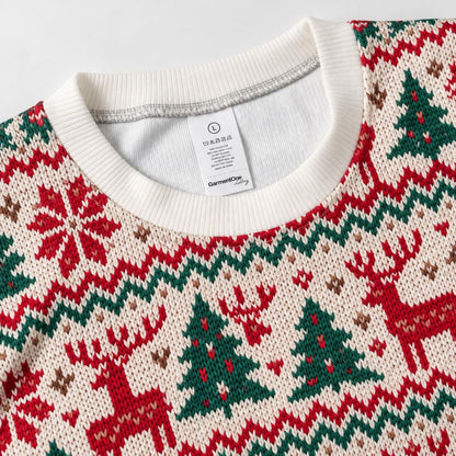 Funny Hairy Chest Santa Ugly Christmas Sweater
