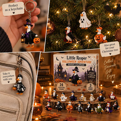 Halloween 2026 Duck Advent Calendar 24 Spooky Figures