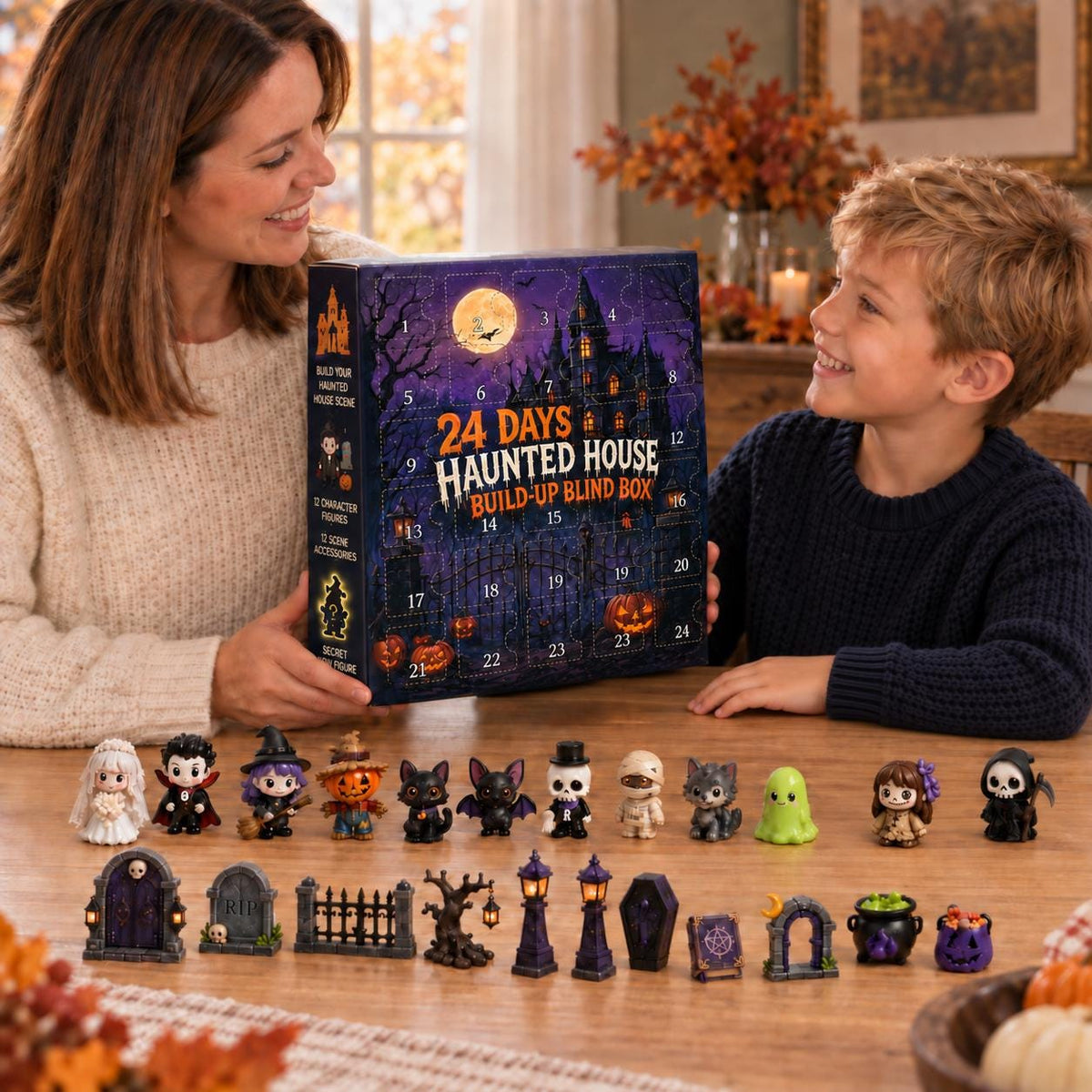 Halloween Advent Calendar 2026: 24 Horror Figures