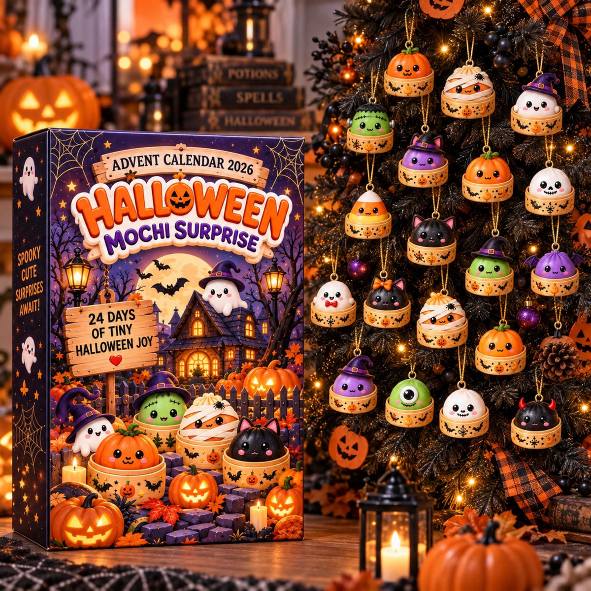Halloween Mochi Surprise Advent Calendar 2026