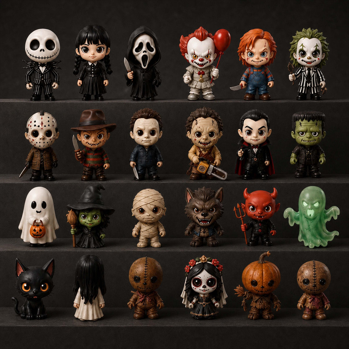 Horror Figure 24-Day Halloween Advent Calendar 2026