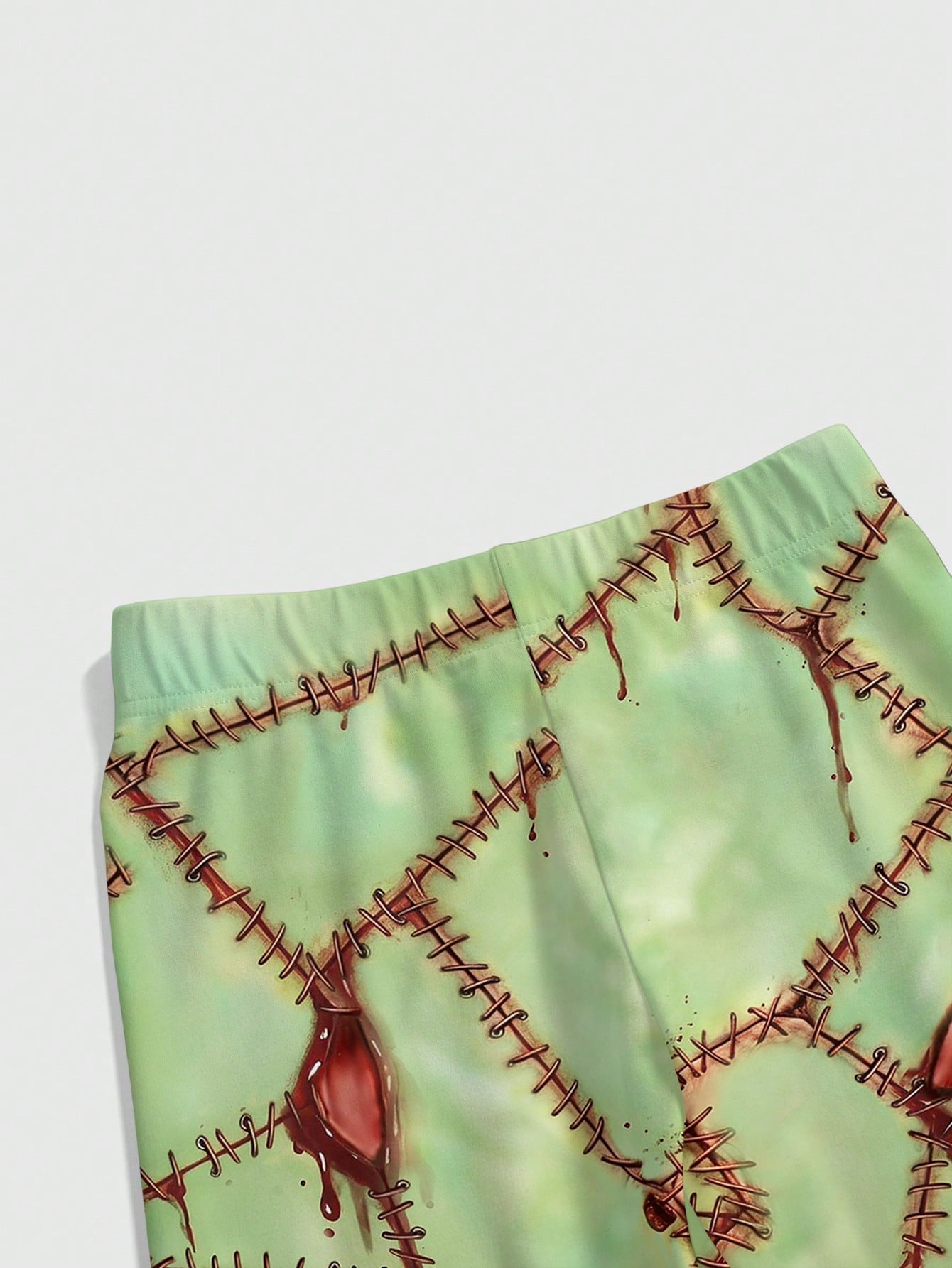 Horror Stitched Blood Splatter Leggings