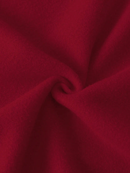 Plus Letter Graphic Pocket Drawstring Thermal Lined Hoodie Cozy Winter & Fall Fashion for Women