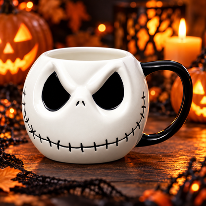 Jack Skellington Halloween Ceramic Coffee Mug