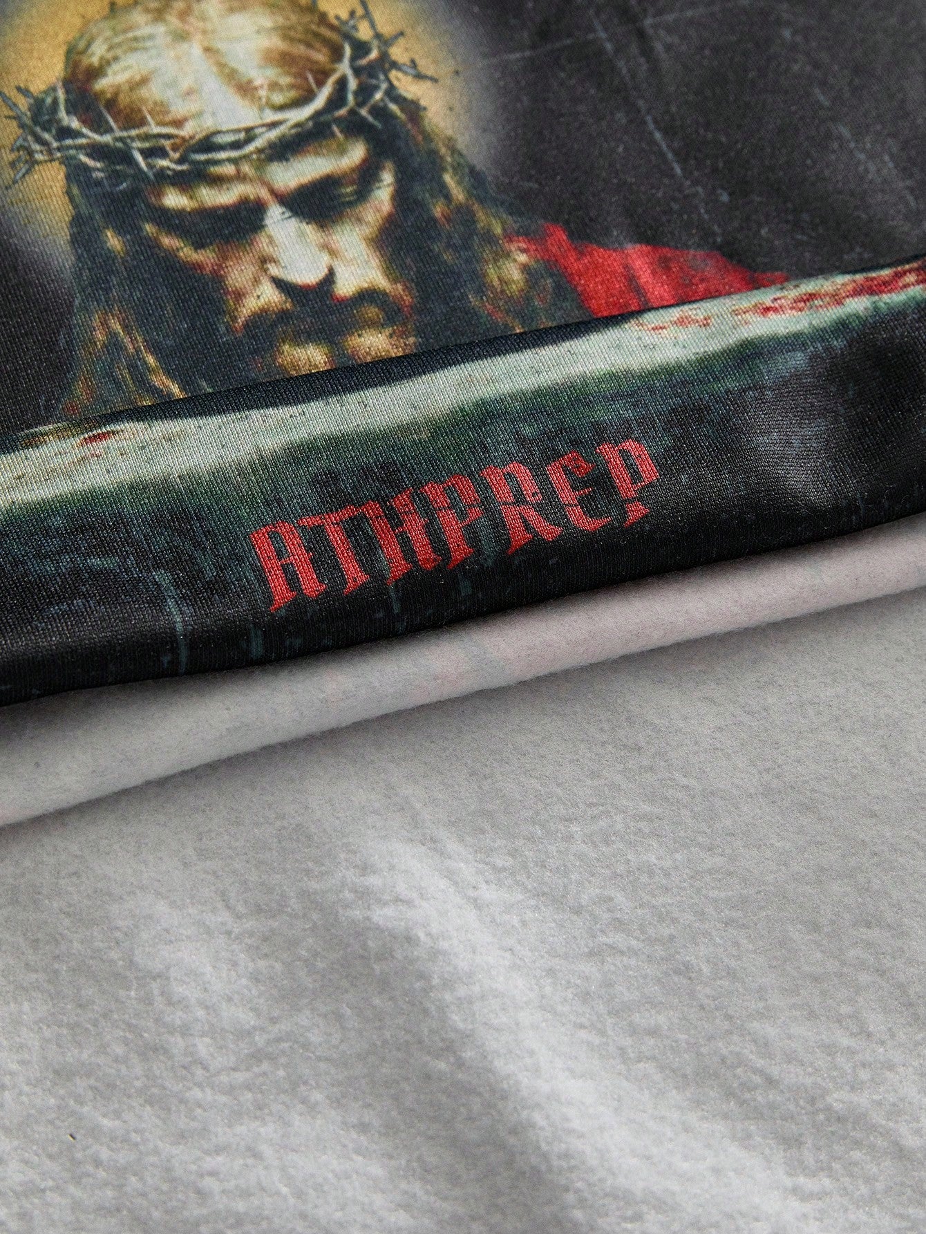 Jesus Seek And You Will Find Oversized Gothic Hoodie