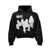 Afterimage Rhinestone Hoodie