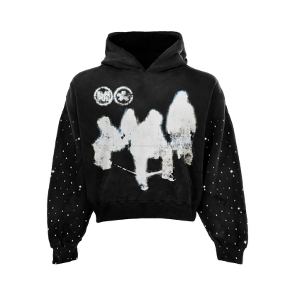 Afterimage Rhinestone Hoodie