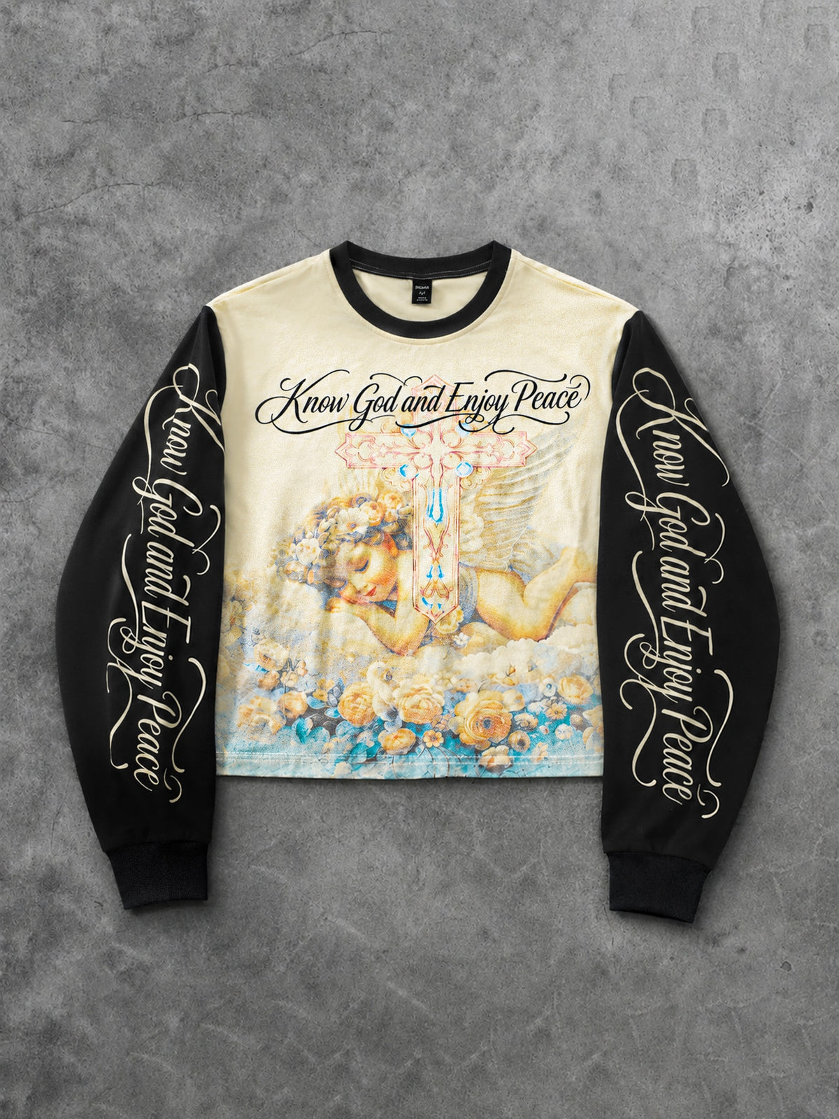 Know God Angel Faith Polyester Sweatshirt