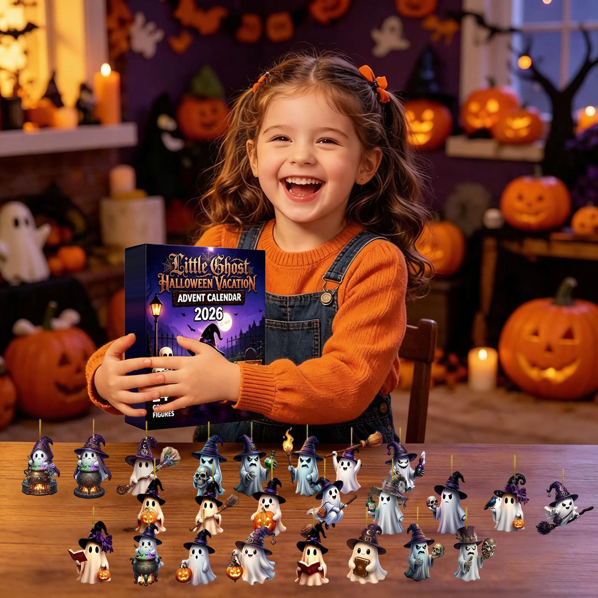 Little Ghost Halloween Vacation Advent Calendar 2026