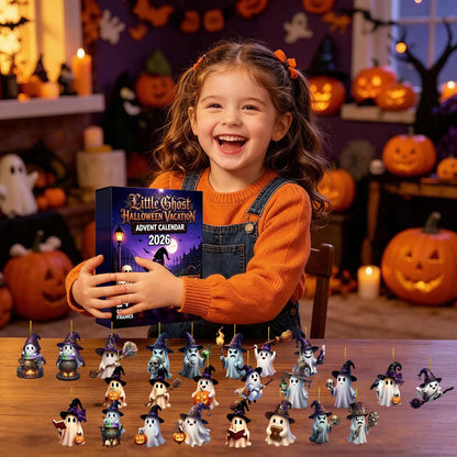 Little Ghost Halloween Vacation Advent Calendar 2026