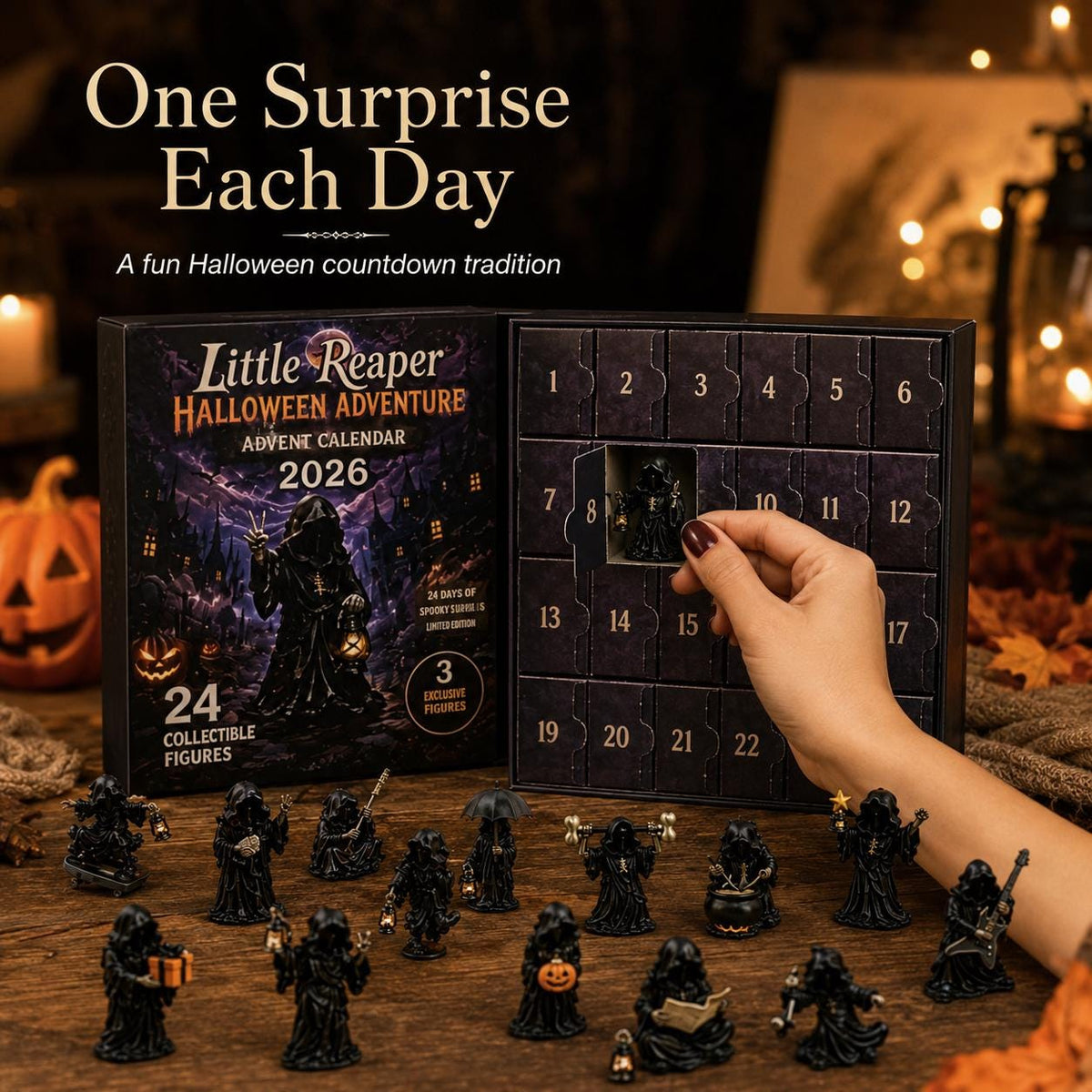 Little Reaper Halloween Adventure Collectible Calendar