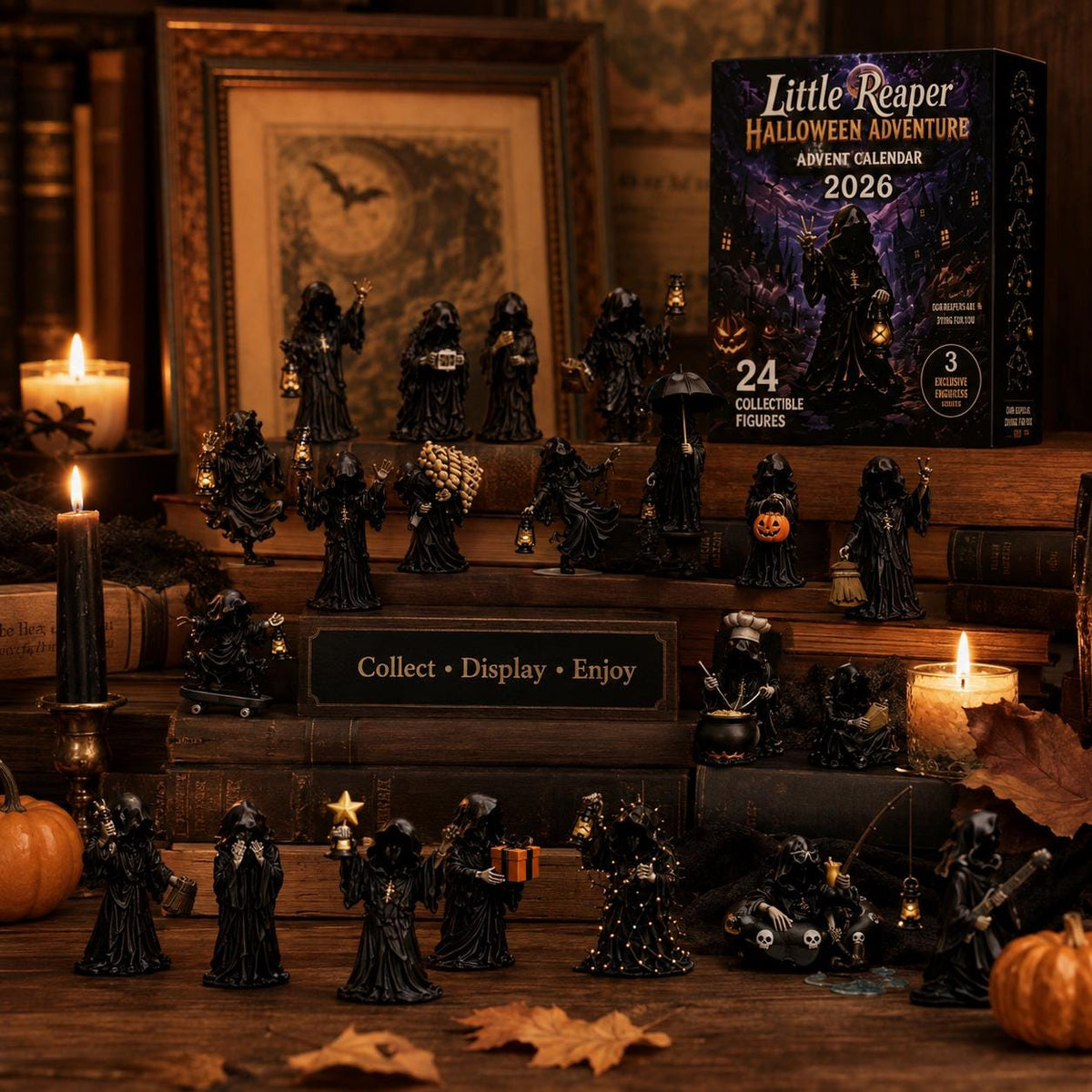 Little Reaper Halloween Adventure Collectible Calendar