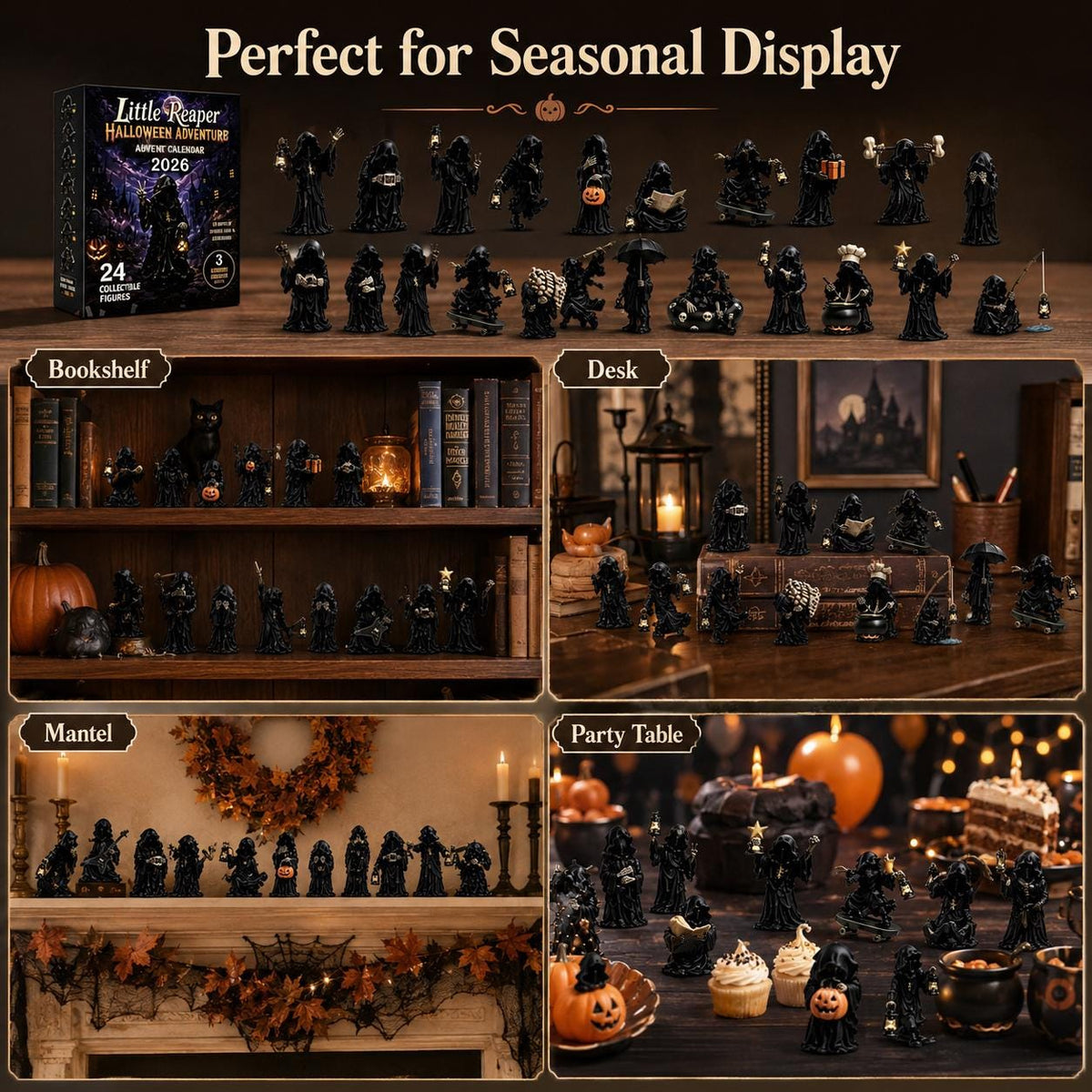 Little Reaper Halloween Adventure Collectible Calendar