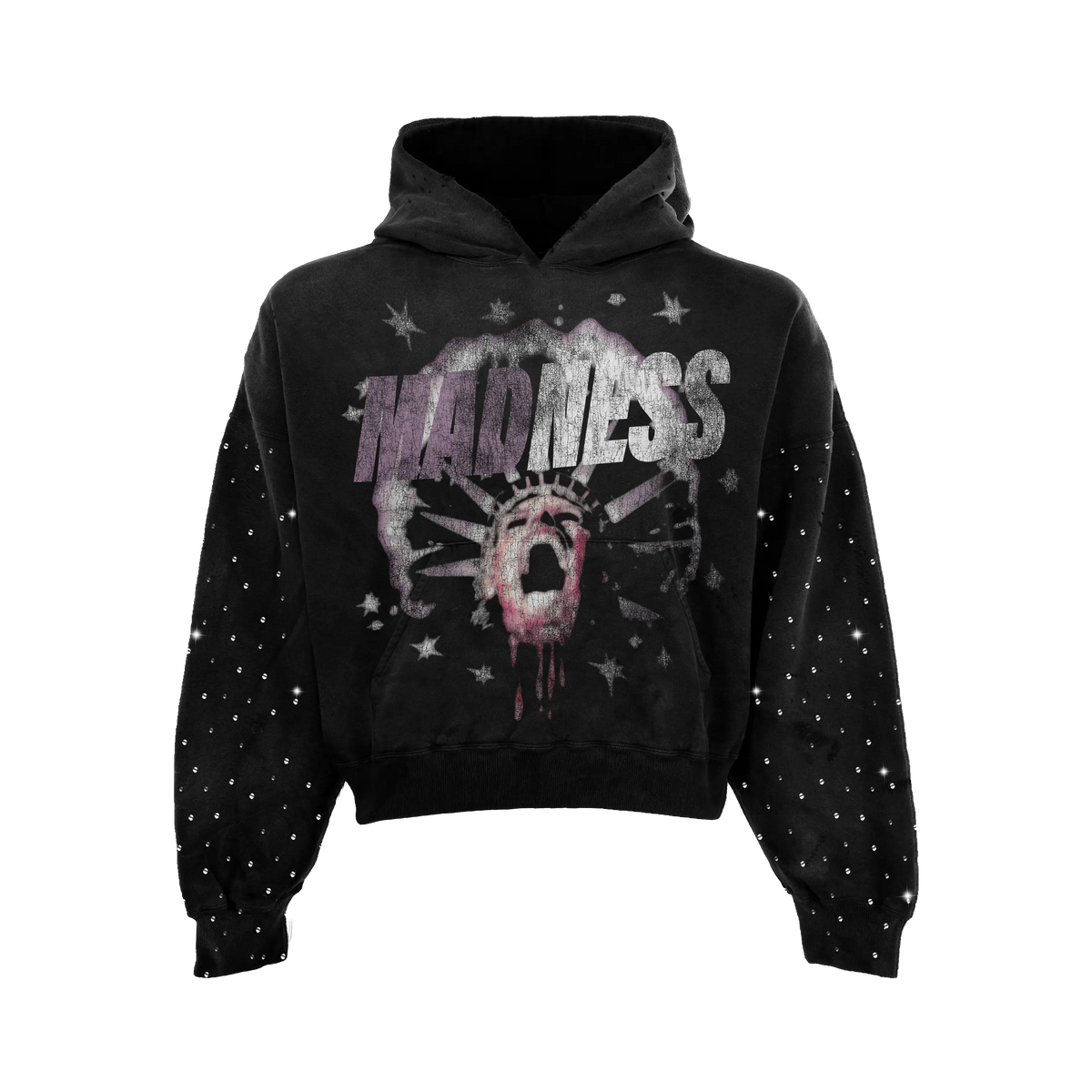 Mad Saint Rhinestone Hoodie