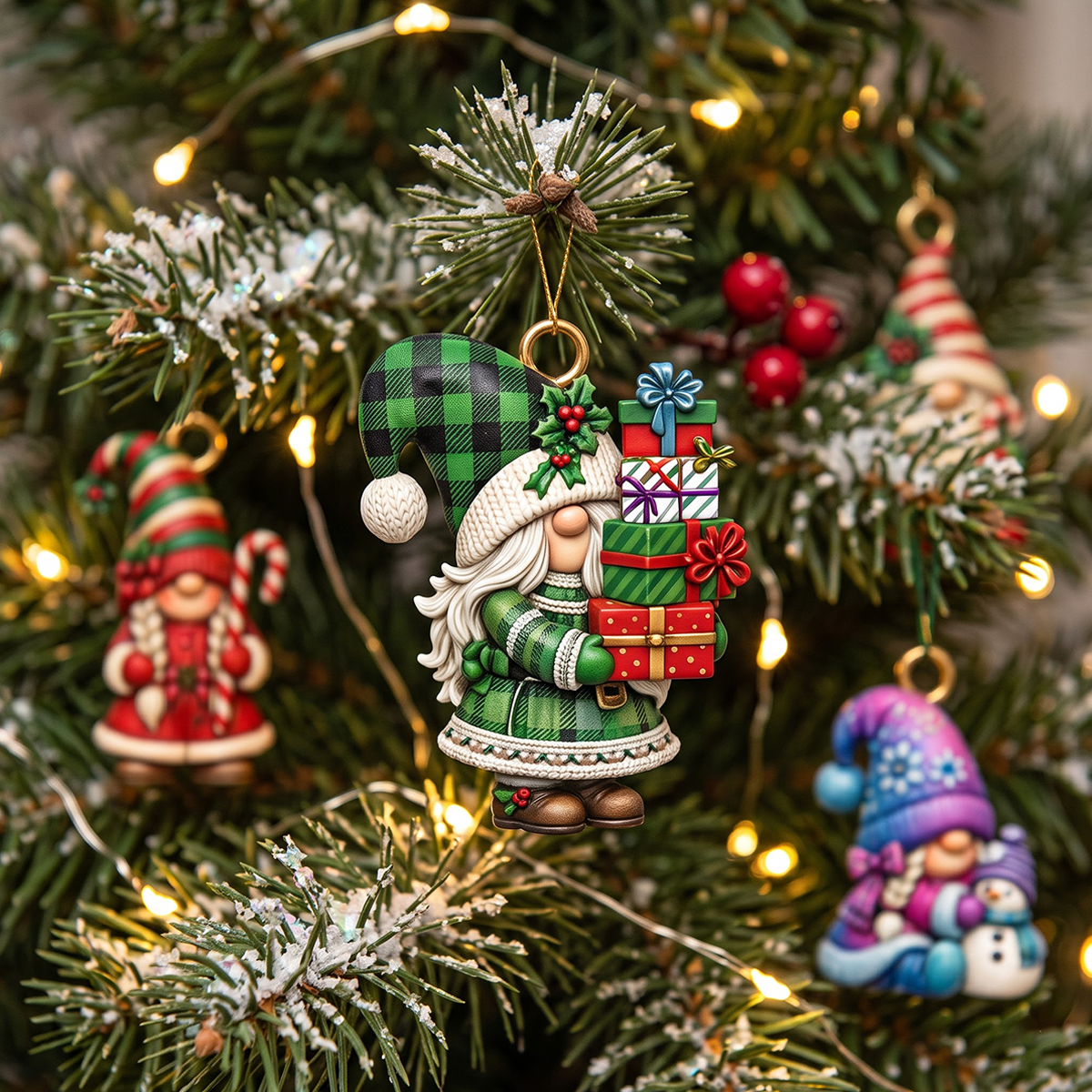 Christmas Together Advent Calendar 2026 - 24 Day Spirits Countdown, Acrylic Charms Blind Box - Gift For Family
