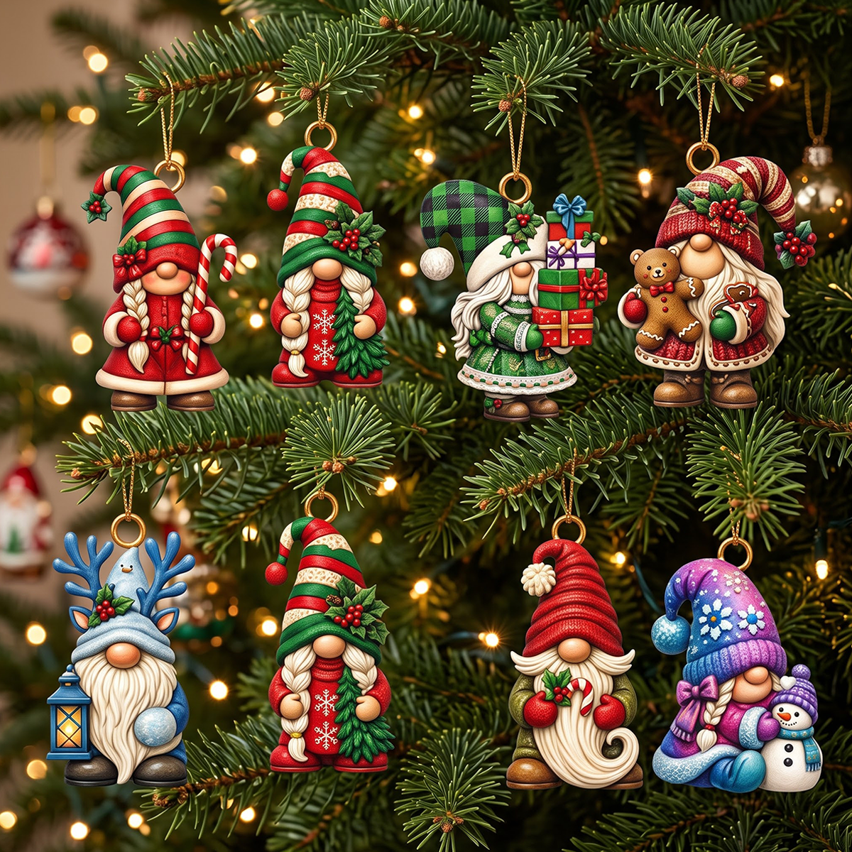 Christmas Together Advent Calendar 2026 - 24 Day Spirits Countdown, Acrylic Charms Blind Box - Gift For Family