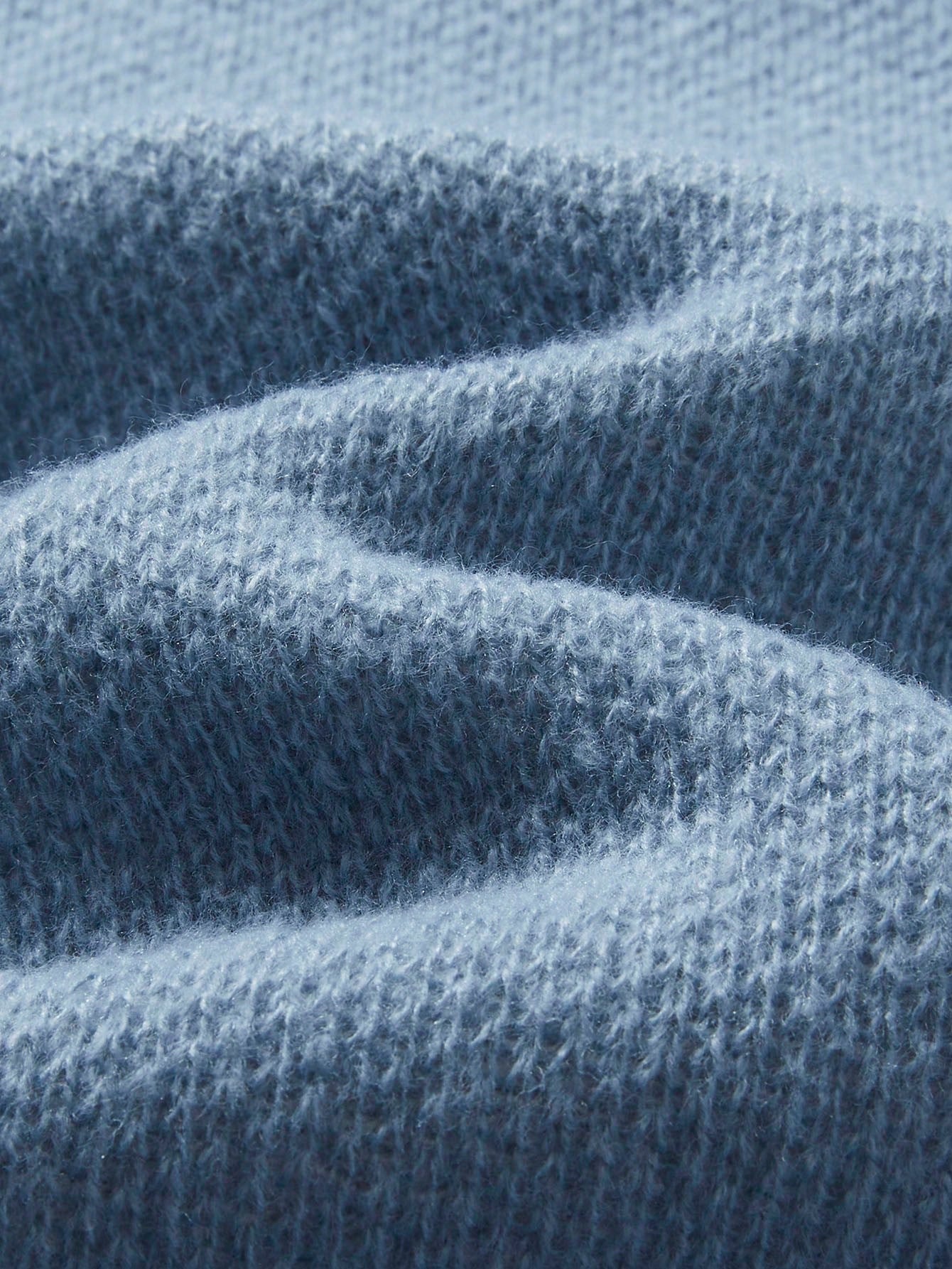 Men’s Letter Pattern Drop Shoulder Sweater