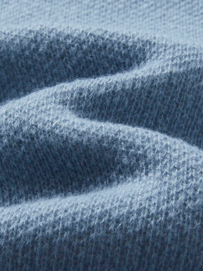 Men’s Letter Pattern Drop Shoulder Sweater