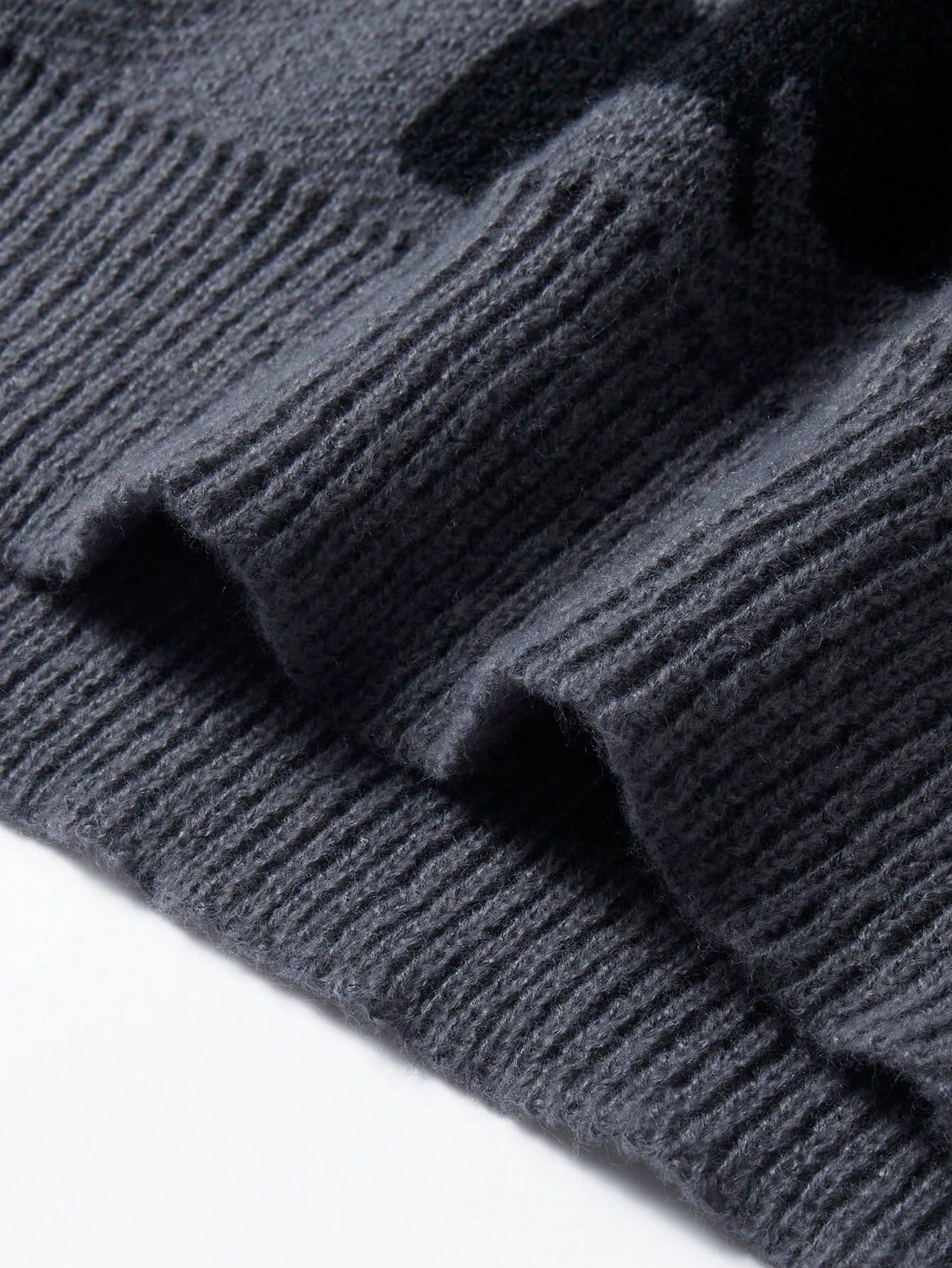 Men Halloween Skeleton Color Block Pullover Sweater