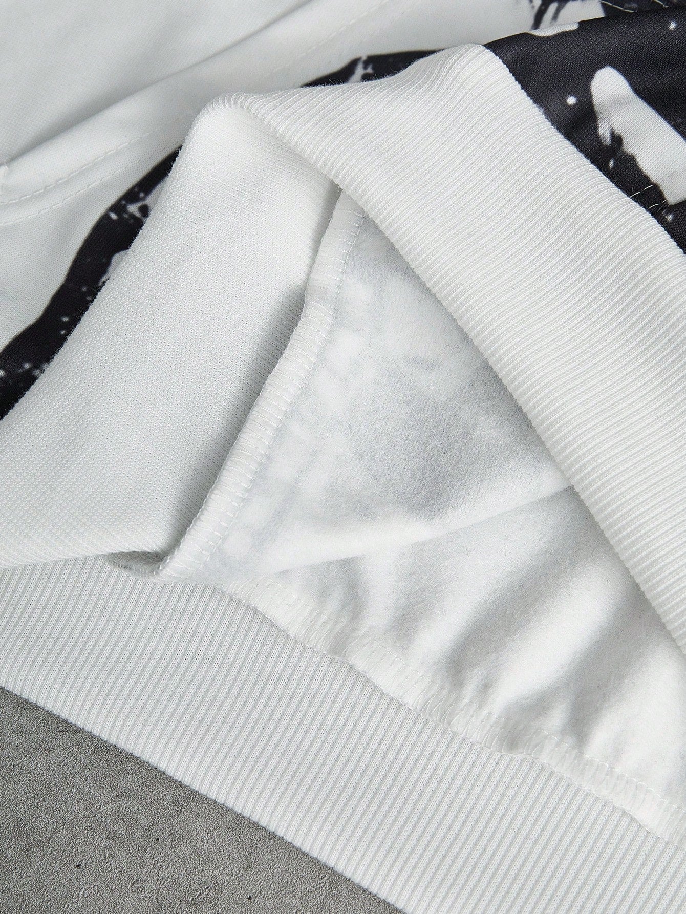 Men White Benjamin Franklin Puff Hoodie