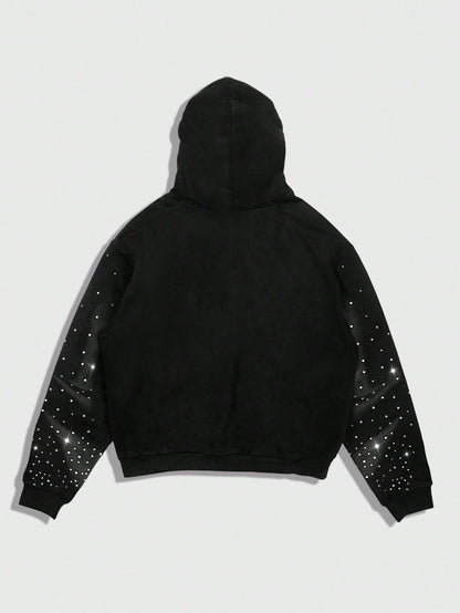 Men's Eye English Graphic Streetwear Hoodie