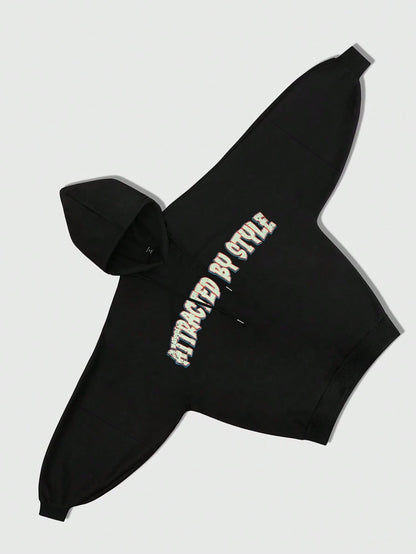 Men's Graphic Letter Hoodie