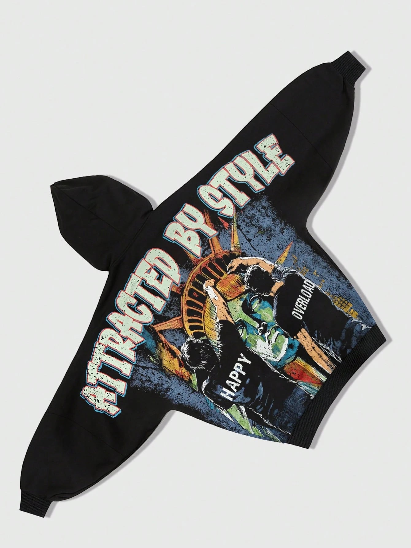 Men's Graphic Letter Hoodie