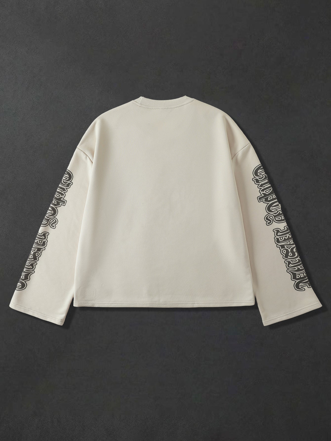Men's Printed Loose Fit Long Sleeve T-Shirt