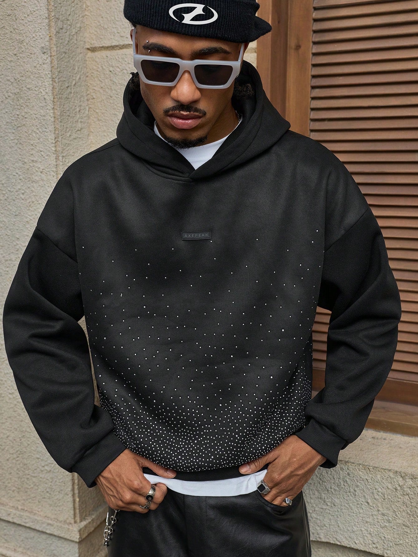 Men's Y2K Baggy Hoodie Sweatshirt