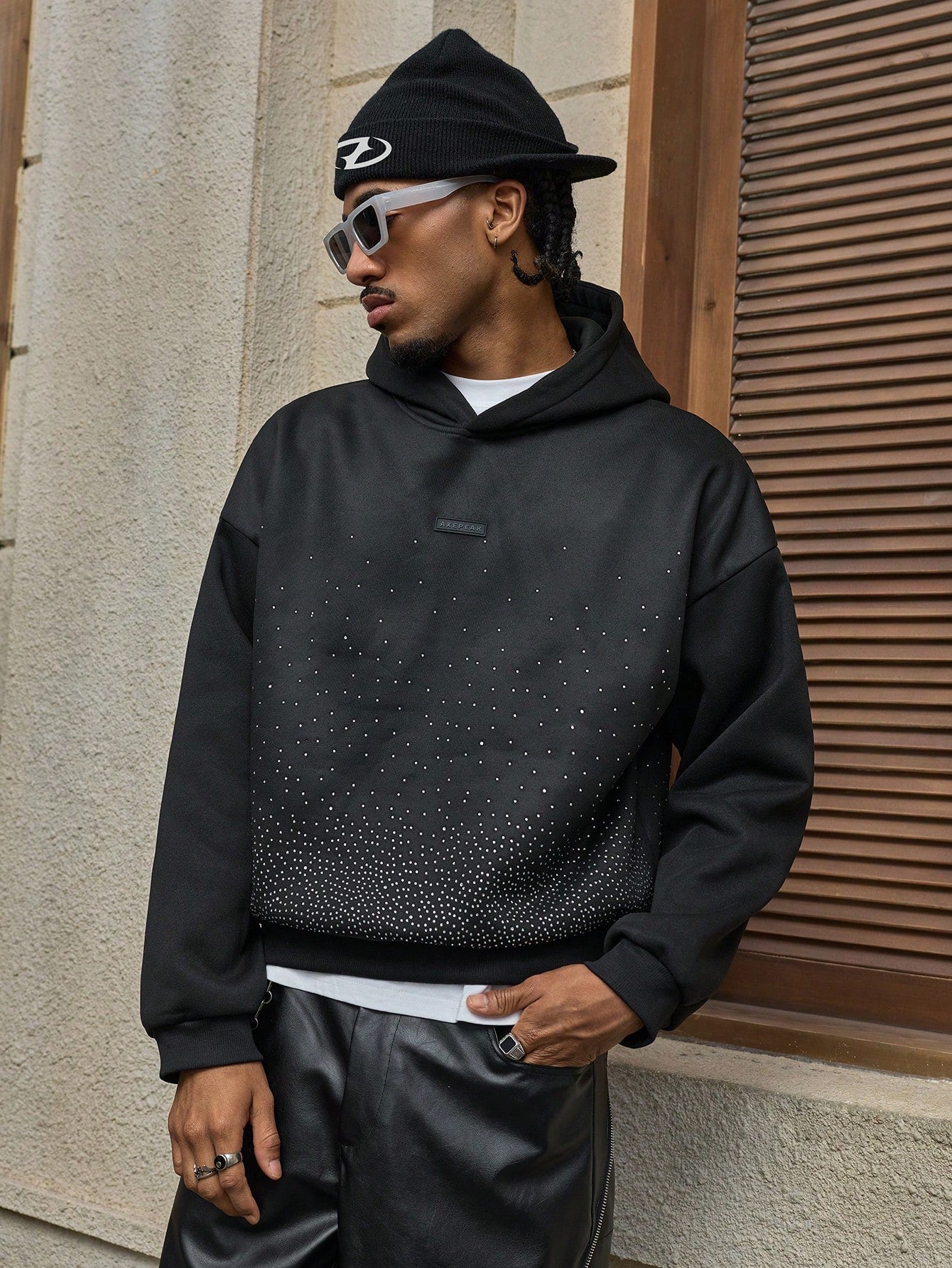 Men's Y2K Baggy Hoodie Sweatshirt
