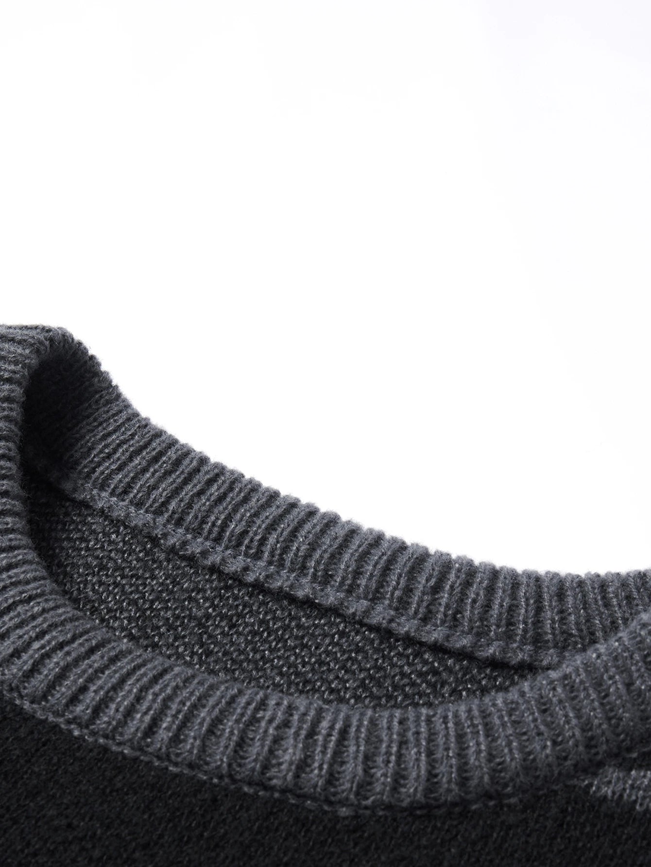 Men's Skull & Ghost Pattern Y2K Sweater
