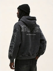 Men's Vintage Washed Oversized Hoodie