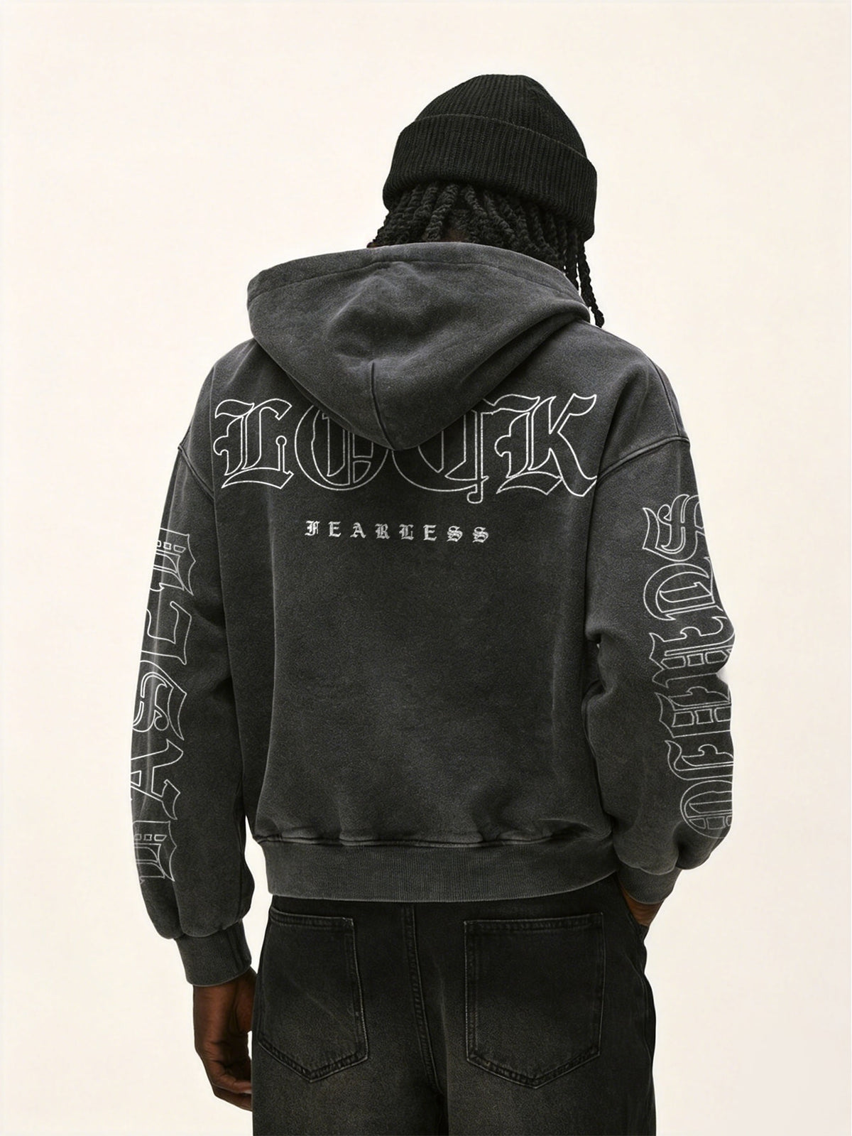 Men's Vintage Washed Oversized Hoodie