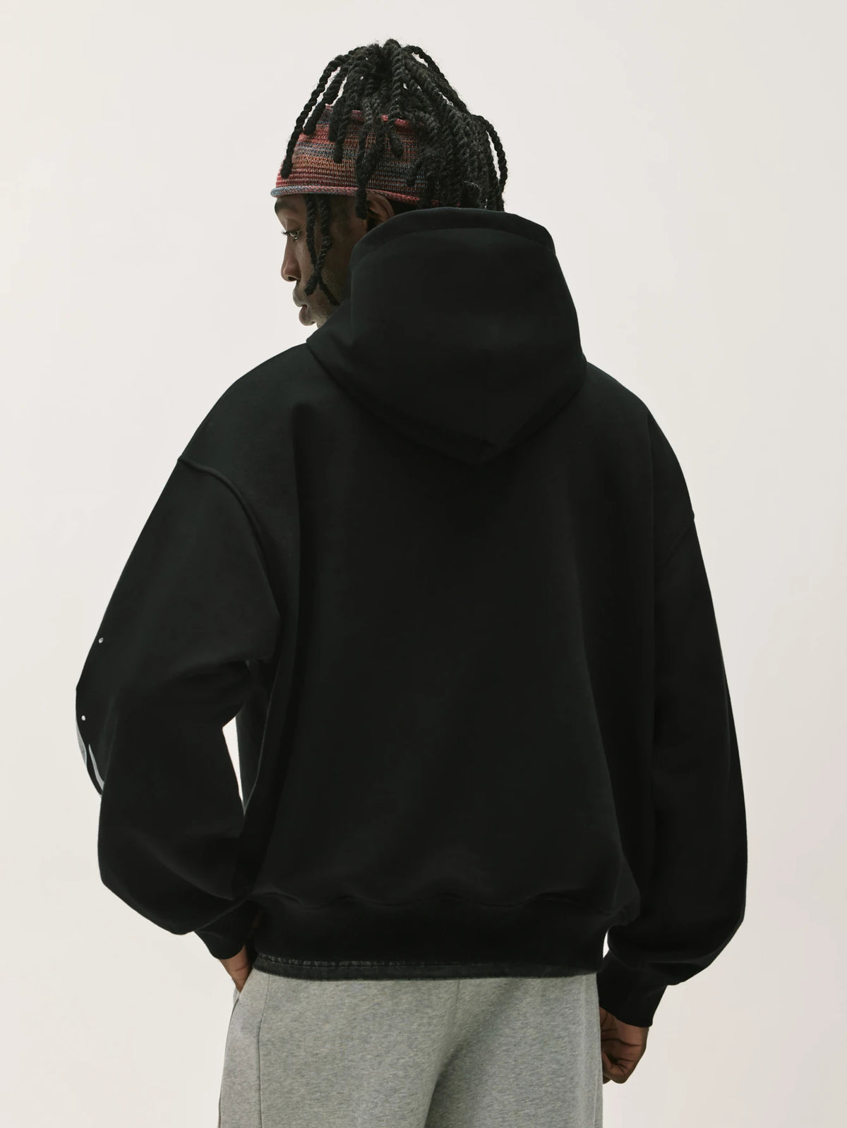 Men's Y2K Gothic Flame Pullover Hoodie