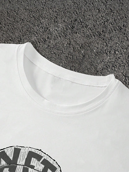 Mens Character & Slogan Sleeveless Tee