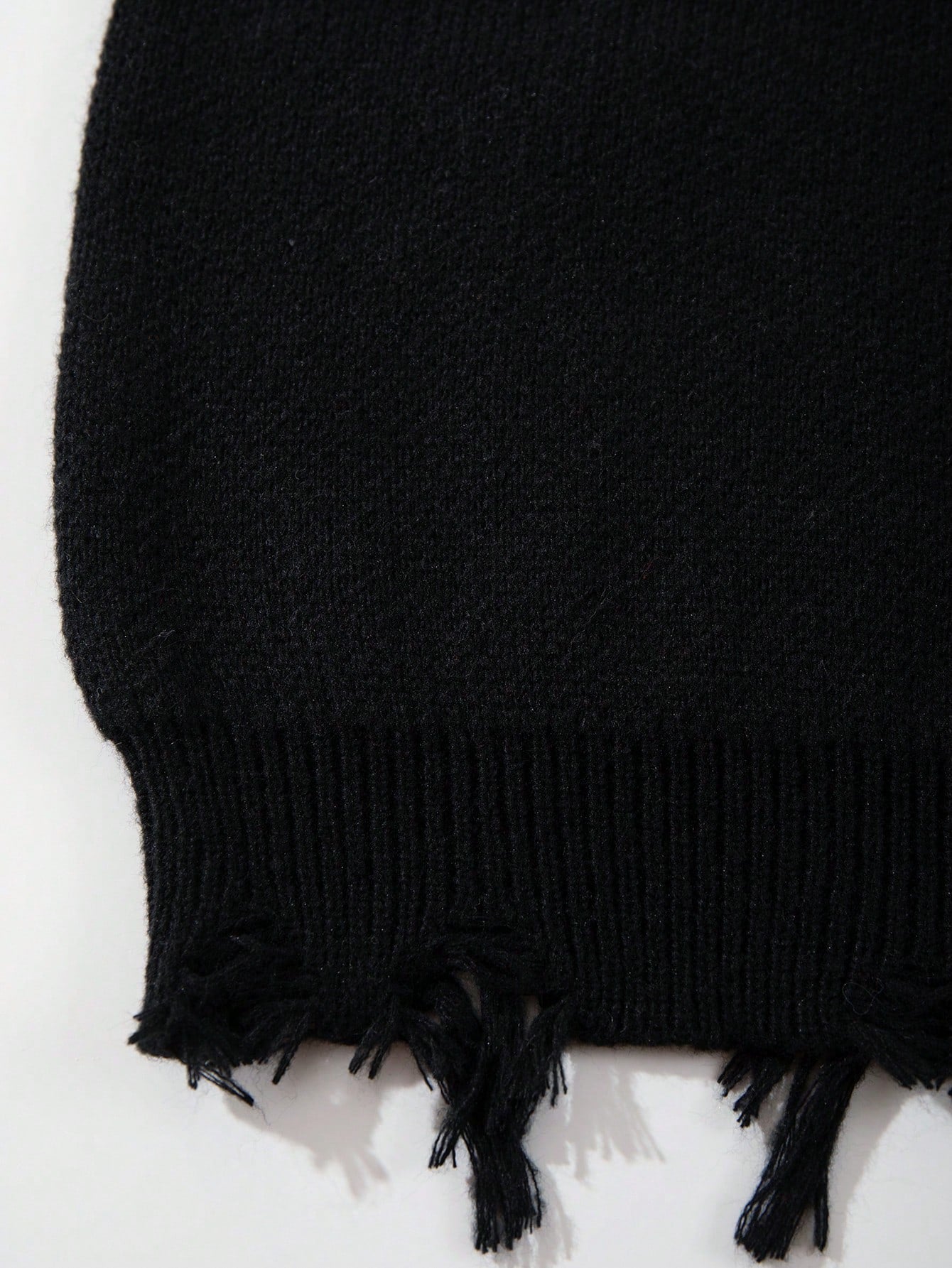 Men’s Gothic Skull & Music Note Knitted Sweater