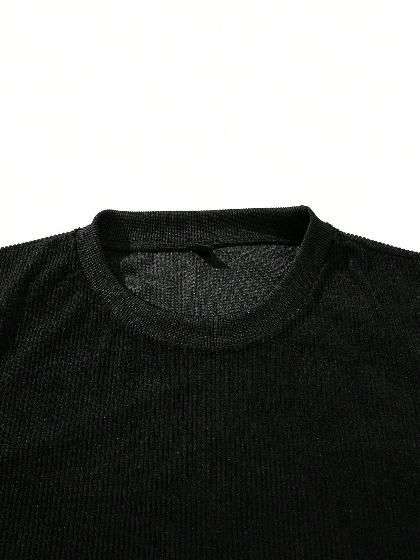 Men’s Casual Old Money Corduroy Sweatshirt