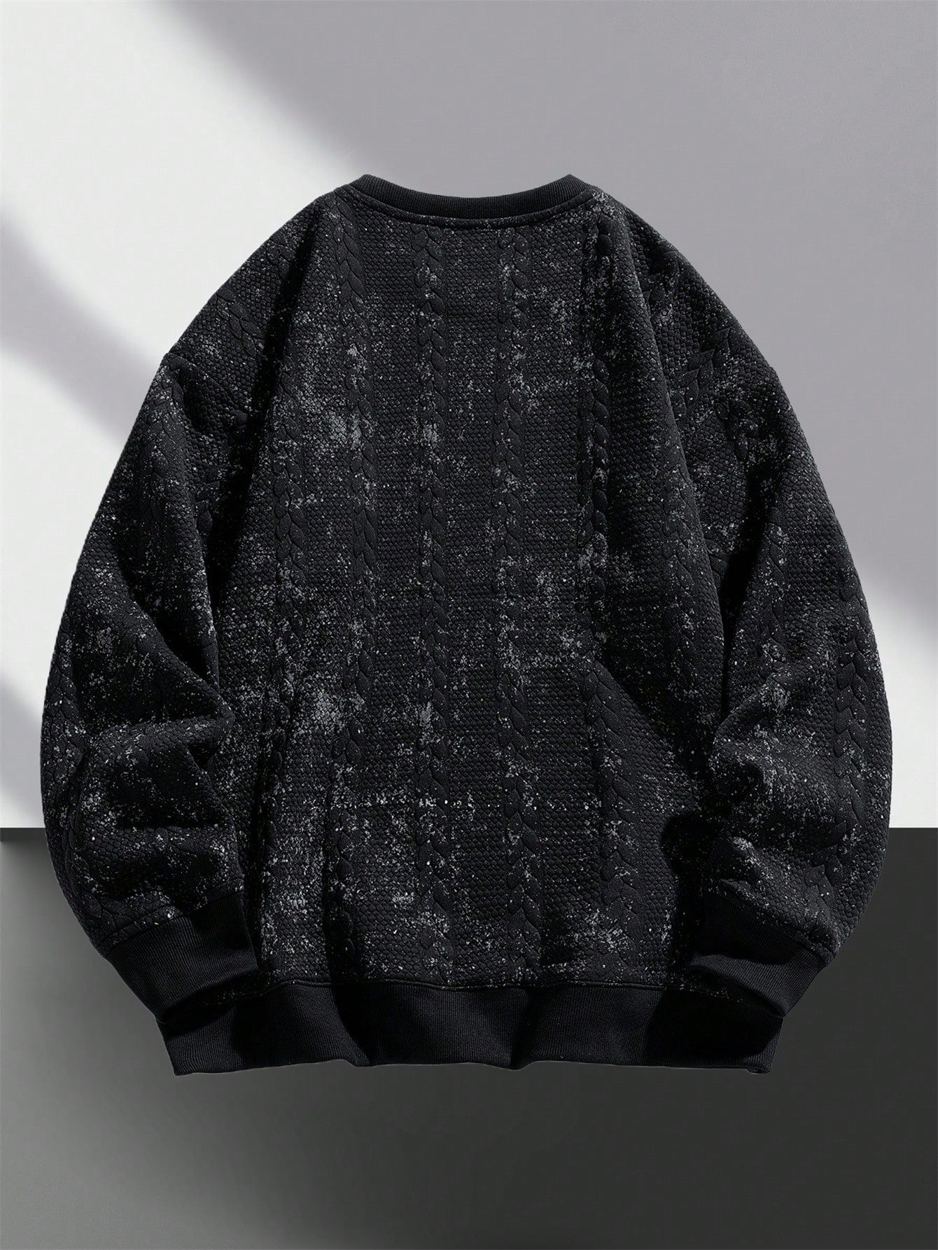 Men’s Fashionable Casual Crew Neck Warm Sweatshirt