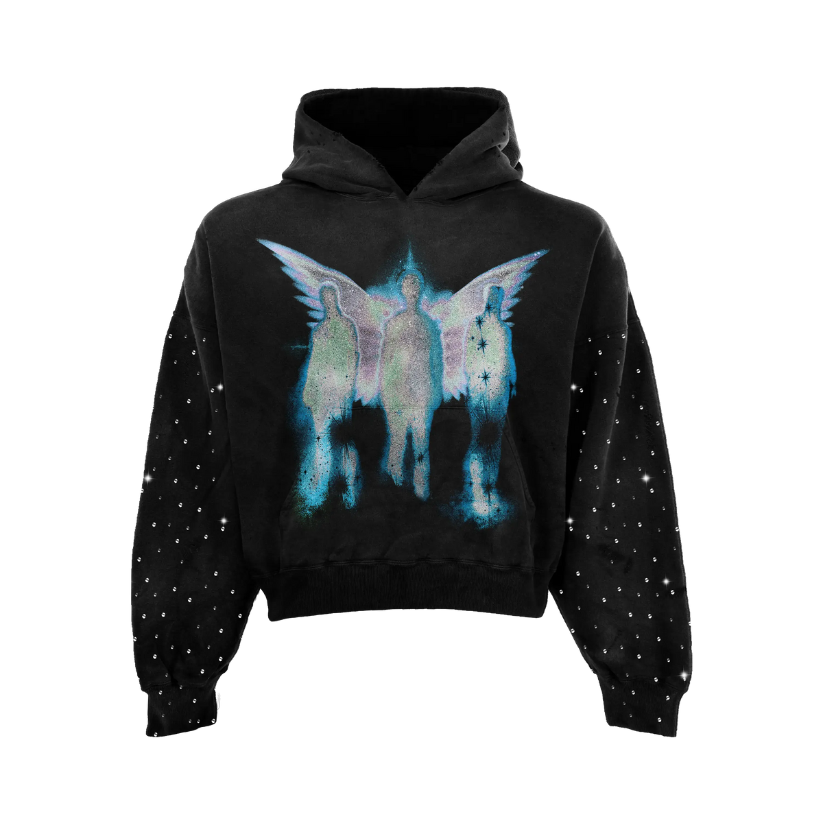 Messiah Rhinestone Hoodie