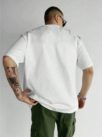 Metallic Face Star Graphic T-Shirt