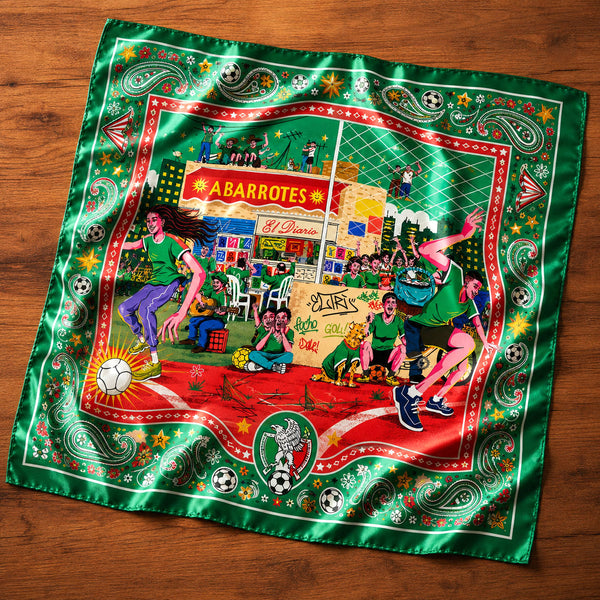 Mexico World Cup Fans Bandana Scarf