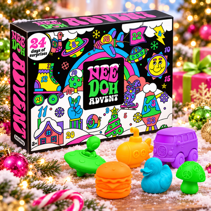 NeeDoh Advent Calendar Squishy Fidget Toy Set