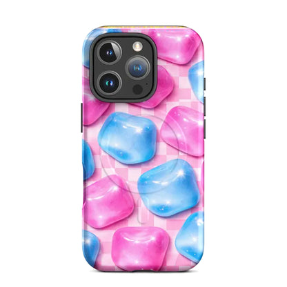 NeeDoh Pink Blue Nice Cube Checker Phone Case