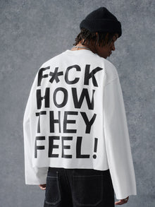 Not A People Pleaser Graphic Long Sleeve T-Shirt