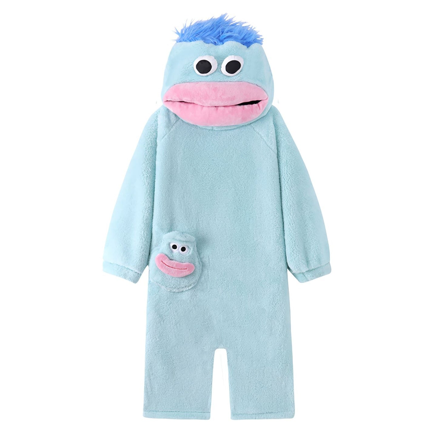 Big Mouth Monster Fleece Onesie Pajama