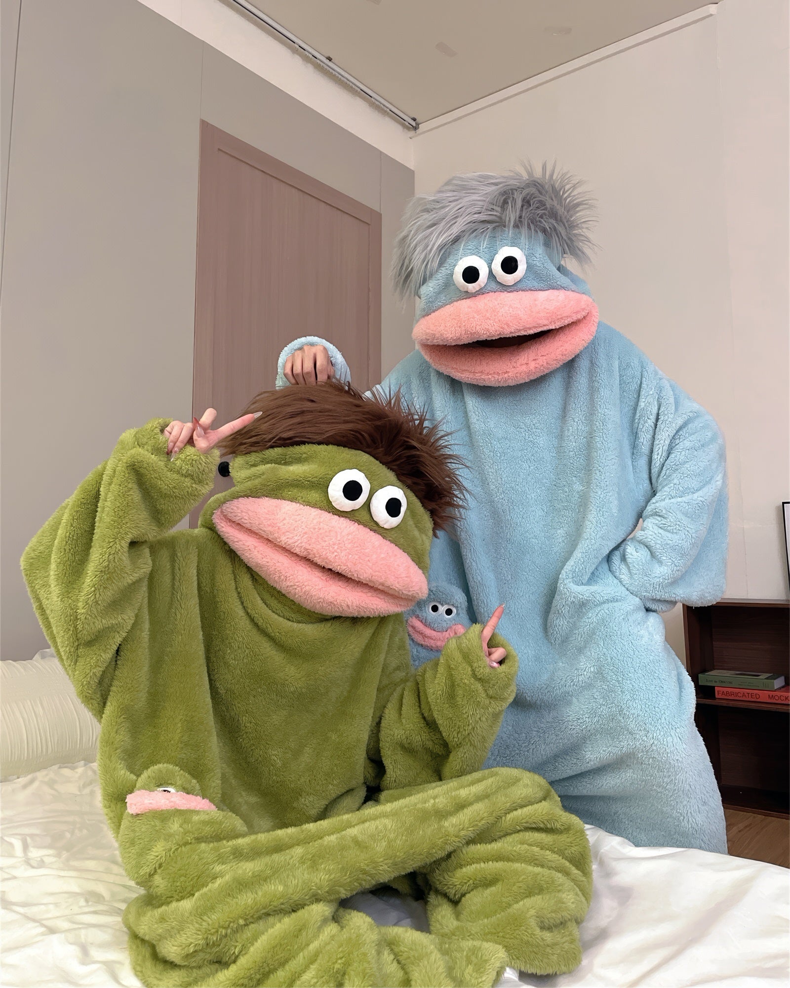 Big Mouth Monster Fleece Onesie Pajama